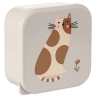 Ланч-бокс для школы Kikka Boo Kitty Cat Grey 4pcs (31302040171) фото №4 — интернет-магазин Desire.md