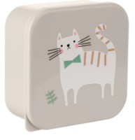 Ланч-бокс для школы Kikka Boo Kitty Cat Grey 4pcs (31302040171) фото №5 — интернет-магазин Desire.md