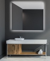 Зеркало для ванной Orka LED+ Roma 800x800 PH040503 фото №2 — интернет-магазин Desire.md