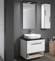 Зеркало для ванной Orka Knidos 52x99 Black (06078) фото №2 — интернет-магазин Desire.md