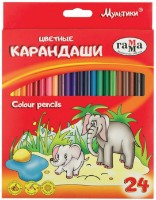 Creioane colorate Gamma Cartoons 24pcs imaginea #1 — magazin online Desire.md