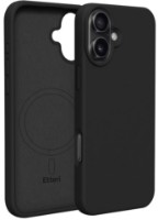 Husa de protecție Etteri iPhone 16 Silicone Mag Case Black (GSM185956) imaginea #1 — magazin online Desire.md