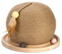 Когтеточка для кошек Beeztees Scratch + Play Globe (409155)