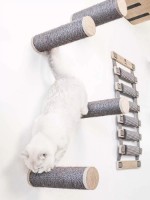 Кошачьи ступеньки из столбиков-когтеточек Petrebels Cat Shelves Horizon 0930 Set (435292) фото №2 — интернет-магазин Desire.md