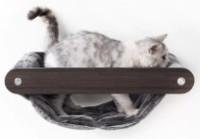 Лежак для кошек Petrebels Cat Shelves Lazy 50 Wenge (435308) фото №2 — интернет-магазин Desire.md
