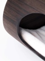 Лежак для кошек Petrebels Cat Shelves Oval Office 60 Wenge (435281) фото №3 — интернет-магазин Desire.md