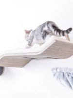 Лежак для кошек Petrebels Cat Shelves Wave 70 Old Grey (435274) фото №2 — интернет-магазин Desire.md