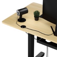 Masa de birou Sense7 Nojo 120x60 Black Pine imaginea #6 — magazin online Desire.md