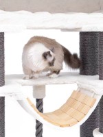 Когтеточка для кошек Petrebels Cat Tree Lookout 198 Off White (431396) фото №2 — интернет-магазин Desire.md
