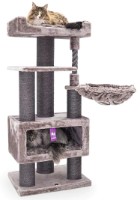 Когтеточка для кошек Petrebels Cat Tree Parklane 131 Cappuccino (431359)