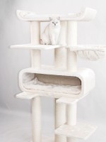 Когтеточка для кошек Petrebels Cat Tree Route 180 Cream (436099) фото №3 — интернет-магазин Desire.md