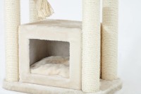 Когтеточка для кошек Petrebels Cat Tree Villa 100 Cream (431451) фото №3 — интернет-магазин Desire.md
