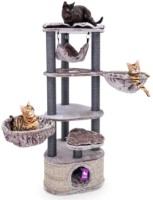 Когтеточка для кошек Petrebels Kings & Queens Catharina 160 Cappuccino (431090)