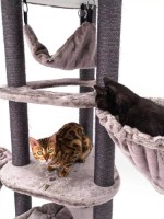 Когтеточка для кошек Petrebels Kings & Queens Catharina 160 Cappuccino (431090) фото №3 — интернет-магазин Desire.md