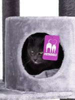 Когтеточка для кошек Petrebels Kings & Queens Charlotte 134 Grey (431182) фото №3 — интернет-магазин Desire.md