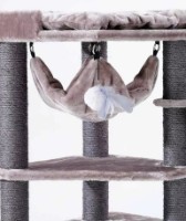 Когтеточка для кошек Petrebels Kings & Queens Ramses 158 Cappuccino (431417) фото №2 — интернет-магазин Desire.md