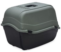 Litieră acoperită pentru pisici Beeztees Romeo Maxi Eco Green/Black (400550) imaginea #2 — magazin online Desire.md