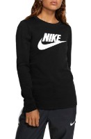Женская толстовка Nike Sportswear Essential Icon Ftr Tee Black/White, s.M фото №1 — интернет-магазин Desire.md