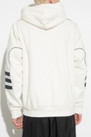 Мужская толстовка Adidas Q3 Atl Hooded Cloud White, s.M фото №3 — интернет-магазин Desire.md