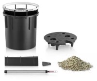 Цветочный горшок Lechuza Diamante Premium 40 Black Matt фото №2 — интернет-магазин Desire.md