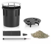 Ghiveci Lechuza Rondo Premium 40 Black Matt imaginea #2 — magazin online Desire.md