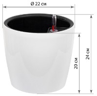 Ghiveci M Plastik Анфа М3232 imaginea #2 — magazin online Desire.md