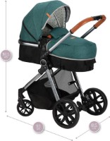 Коляска Momi Limuru 2in1 Green (WOSP00028) фото №4 — интернет-магазин Desire.md
