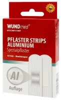 Медицинский пластырь WUNDmed Plaster Strips Aluminium 10pcs