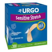 Медицинский пластырь Urgo Sensitive Stretch 300pcs