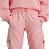 Детские спортивные штаны Adidas Street Jam Woven Cuffed Cargo Pants Semi Pink Spark/White, s.128 фото №3 — интернет-магазин Desire.md