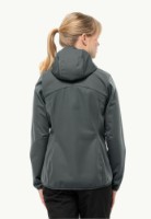 Jachetă de damă Jack Wolfskin Windhain Hoody W Slate Green, s.XL imaginea #3 — magazin online Desire.md