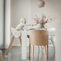 Scaun de masa BabyGo Levels White 3in1 (BGO-5101) imaginea #3 — magazin online Desire.md