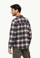 Cămașă bărbătească Jack Wolfskin Wanderweg Shirt M Dark Navy, s.M imaginea #3 — magazin online Desire.md