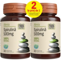 Supliment alimentar Alevia Spirulina 500mg 2x30pcs