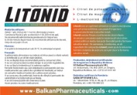 Пищевая добавка Balkan Pharmaceuticals Litonid 30pcs фото №3 — интернет-магазин Desire.md