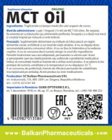 Supliment alimentar Balkan Pharmaceuticals MCT Oil 500ml imaginea #3 — magazin online Desire.md