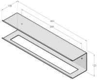 Poliţa Daske Pody Black imaginea #4 — magazin online Desire.md
