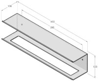 Poliţa Daske Pody White imaginea #4 — magazin online Desire.md