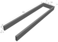 Держатель для полотенец Daske Duet Black фото №2 — интернет-магазин Desire.md