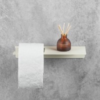 Держатель туалетной бумаги Daske Line Base Left Beige фото №2 — интернет-магазин Desire.md