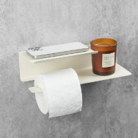 Держатель туалетной бумаги Daske Line Flex Left Beige фото №2 — интернет-магазин Desire.md