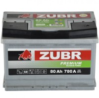 Acumulatoar auto Zubr Premium 80 Ah R+