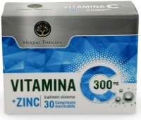 Vitamine Herbal Therapy Vitamin C 300mg + Zinc 30pcs