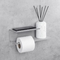 Держатель туалетной бумаги Daske Line Flex Left Adh Grey фото №3 — интернет-магазин Desire.md