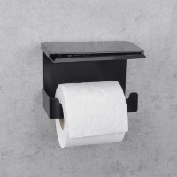 Держатель туалетной бумаги Daske Bliss 2 Right Adh Black фото №3 — интернет-магазин Desire.md