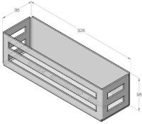 Poliţa Daske Country Adh White imaginea #3 — magazin online Desire.md