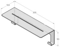 Poliţa Daske Grohys Adh White imaginea #3 — magazin online Desire.md