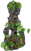 Decor pentru acvarii și terarii Flamingo Petra Rock + Plant (410121)
