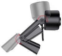 Camera Web Hoco DI01 Black imaginea #3 — magazin online Desire.md