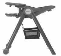 Стульчик для кормления Espiro Penne 110 Black фото №3 — интернет-магазин Desire.md